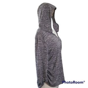 Espresso Long Sleeve Hooded Lightweight Hoodie